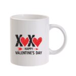 Cana alba personalizata - Valentine's Day