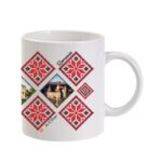 Cana alba personalizata - Motive Traditionale Romanesti