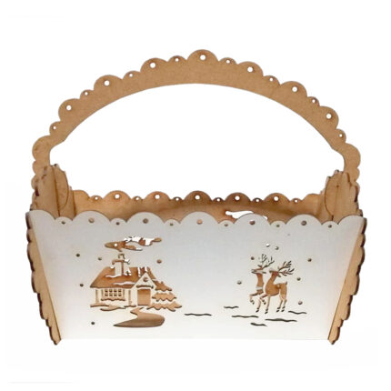 Cosulet MDF, Decoratiune de Craciun